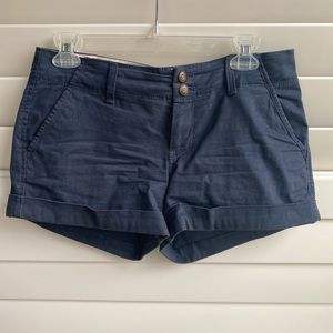 Old Navy 3 1/2” navy blue shorts. Size 4.
